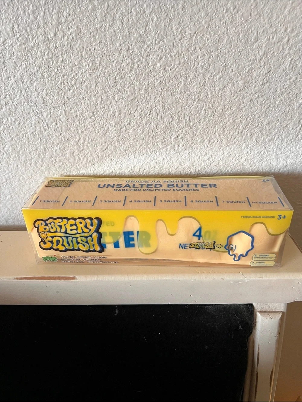 Giant Buttery Squish Butter Toy Stress Ball NEW